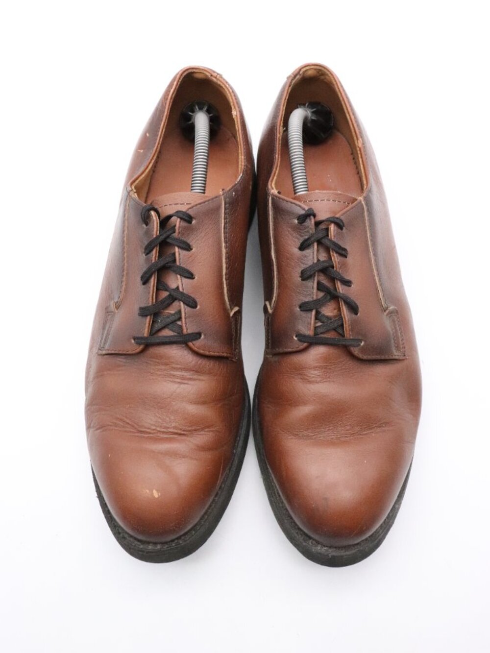 Red Wing USA Postman Brown Leather Work Shoes Men's Size 13 B Lace Up - Picture 2 of 13